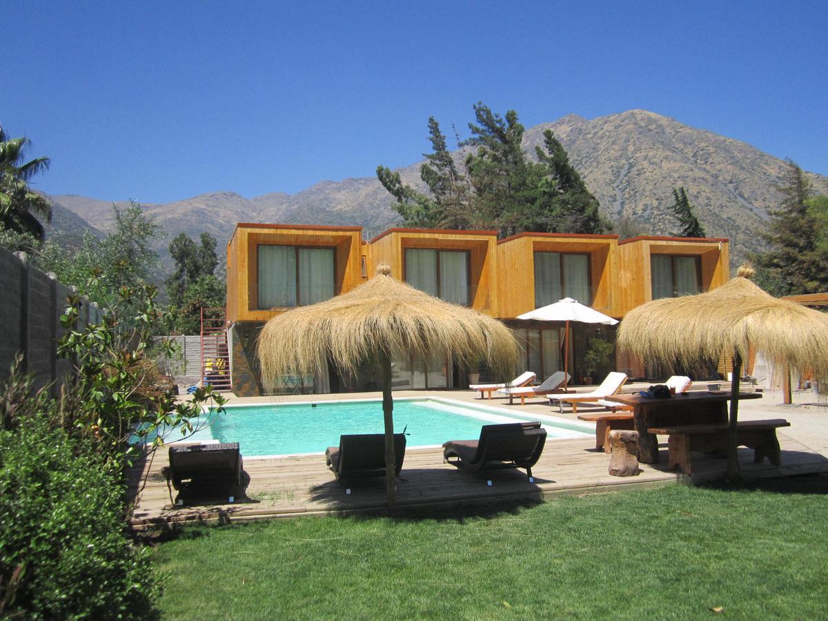 Cajon Del Maipo Lodge San José de Maipo المظهر الخارجي الصورة