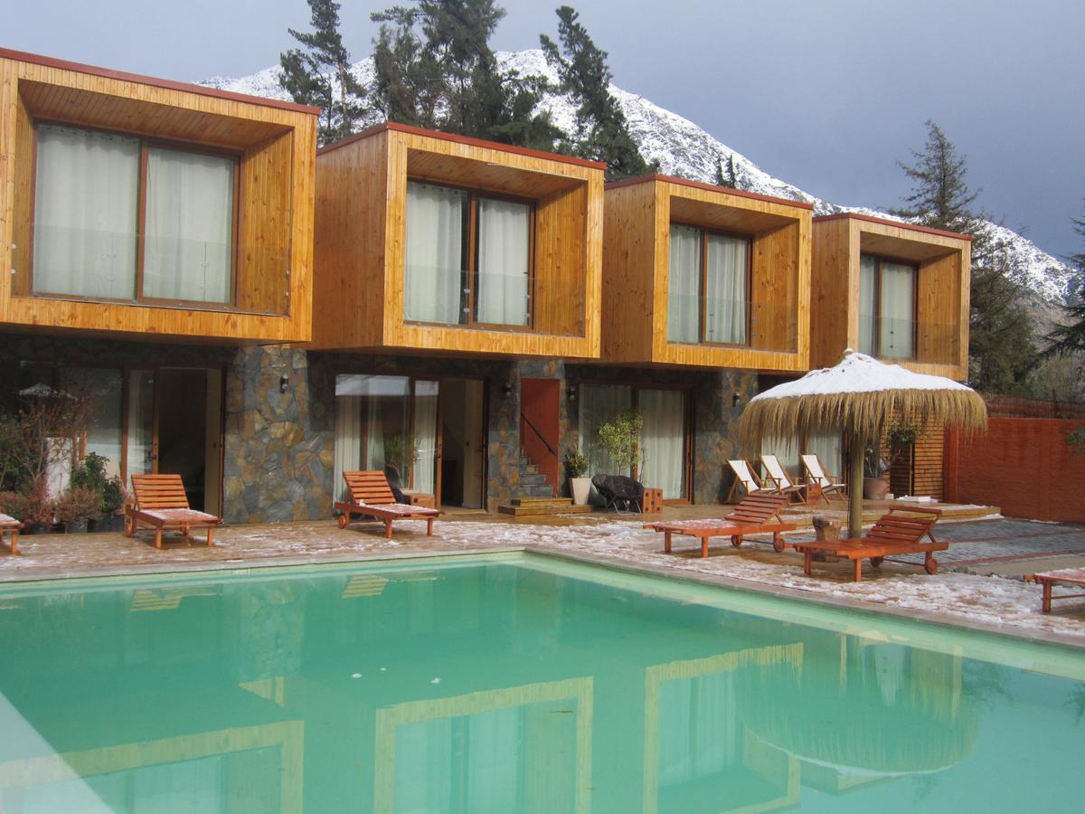 Cajon Del Maipo Lodge San José de Maipo المظهر الخارجي الصورة