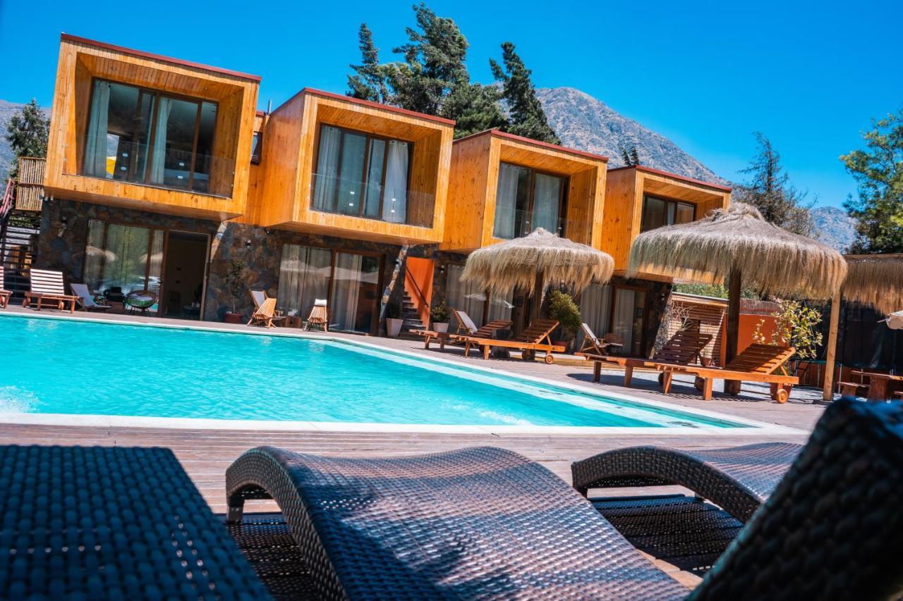 Cajon Del Maipo Lodge San José de Maipo المظهر الخارجي الصورة